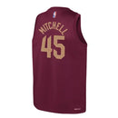 Regata Cleveland Cavaliers - Donovan Mitchell - 2022/23 Swingman Jersey - Vinho - EOASPORTS 