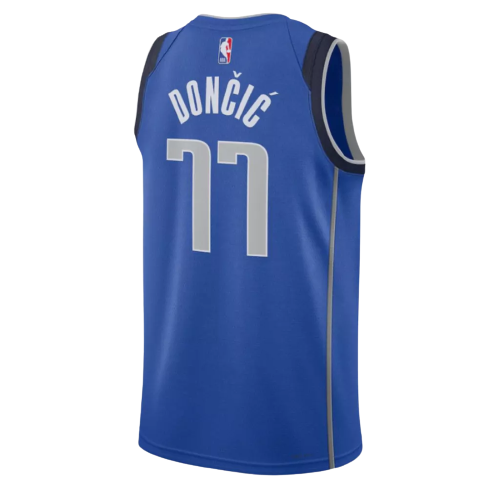 Regata Dallas Mavericks - Luka Doncic - 2022/23 Swingman Jersey - Azul - EOASPORTS 
