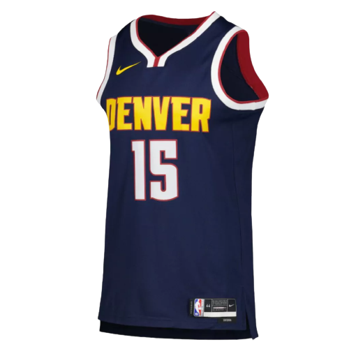 Regata Denver Nuggets -Nikola Jokic- 2022/23 Swingman Jersey - Azul Escuro - EOASPORTS 