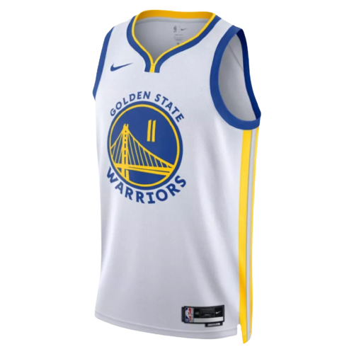 Regata Golden State Warriors - Klay Thompson - 2022/23 Swingman Jersey - Branca - EOASPORTS 