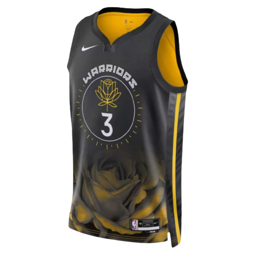 Regata Golden State Warriors -Jordan Poole - 2022/23 City Edition - Preta - EOASPORTS 