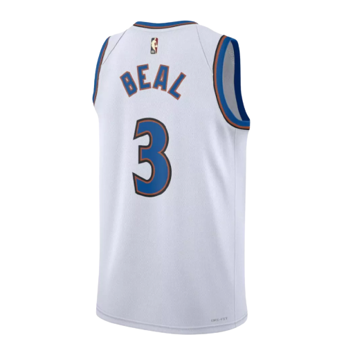 Regata Washington Wizards - Bradley Beal- 2022/23 Swingman Jersey - Branco - EOASPORTS 
