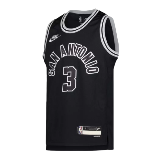 Regata San Antonio Spurs - Keldon Johnson- 2022/23 Swingman Jersey - Preto - EOASPORTS 