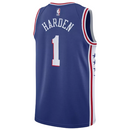 Regata Philadelphia 76ers - James Harden - 2022/23 Swingman Jersey - Azul - EOASPORTS 
