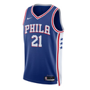Regata Philadelphia 76ers - Joel Embiid - 2022/23 Swingman Jersey - Azul - EOASPORTS 