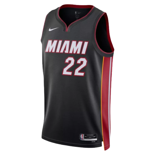 Regata Miami Heat -Jimmy Butler - 2022/23 Swingman Jersey - Preta - EOASPORTS 