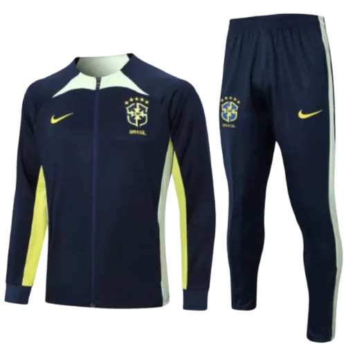 Agasalho de Viagem Seleção Brasil - Masculino - Azul - EOASPORTS 
