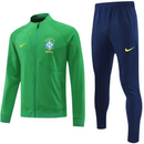 Agasalho de Viagem Seleção Brasil - Masculino - Verde - EOASPORTS 