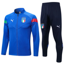 Agasalho de Viagem Seleção Itália - Masculino - Azul e Azul Marinho - EOASPORTS 