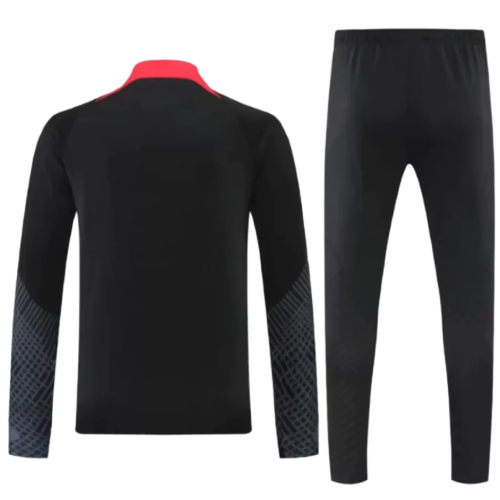 Conjunto de Treino Liverpool - Masculino - Preto - EOASPORTS 