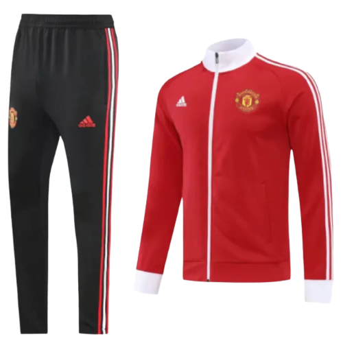 Agasalho de Viagem Manchester United - Masculino - Vermelho - EOASPORTS 