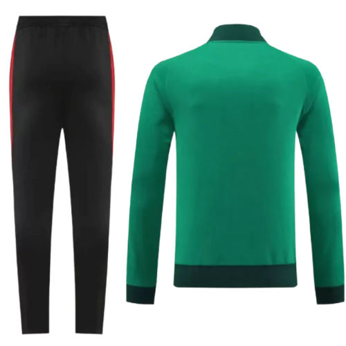 Agasalho de Viagem Seleção México - Masculino - Verde e Vermelho - EOASPORTS 