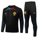Agasalho de Viagem Seleção Portugal - Masculino - Preto - EOASPORTS 