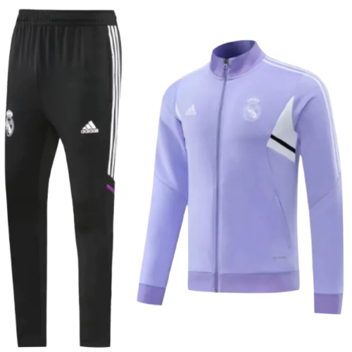 Agasalho de Viagem Real Madrid - Masculino - Lilás - EOASPORTS 