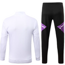 Agasalho de Viagem Real Madrid - Masculino - Branco e Lilás - EOASPORTS 