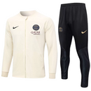 Agasalho de Viagem PSG - Masculino - Beje - EOASPORTS 
