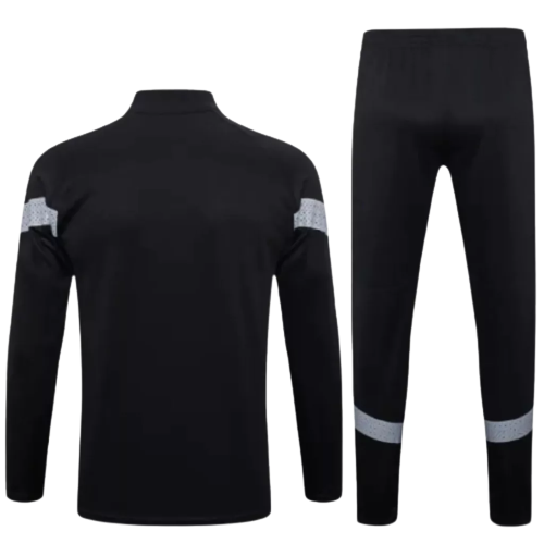Conjunto de Treino Milan - Masculino - Preto - EOASPORTS 