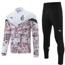 Agasalho de Viagem Milan - Masculino - Vermelho e Branco - EOASPORTS 