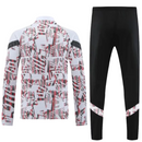 Agasalho de Viagem Milan - Masculino - Vermelho e Branco - EOASPORTS 
