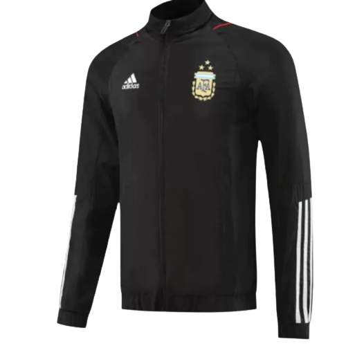 Agasalho de Viagem Seleção Argentina - Masculino - Preto - EOASPORTS 
