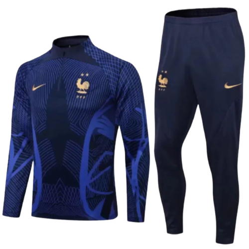 Conjunto de Treino Seleção França - Masculino - Azul - EOASPORTS 