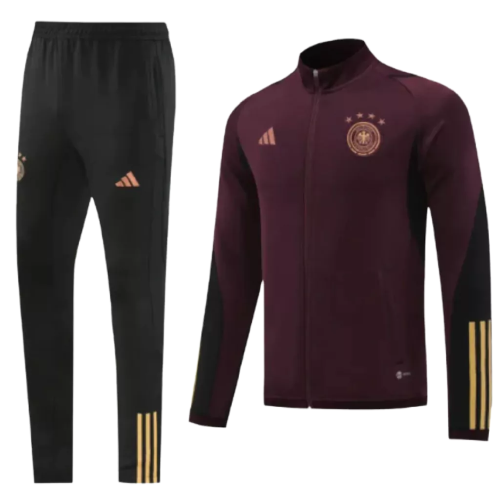 Agasalho de Viagem Seleção Alemanha - Masculino - Vermelho - EOASPORTS 