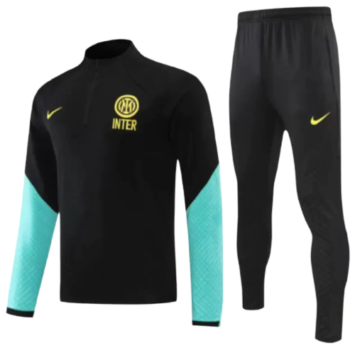 Conjunto de Treino Inter de Milão - Masculino - Preto - EOASPORTS 