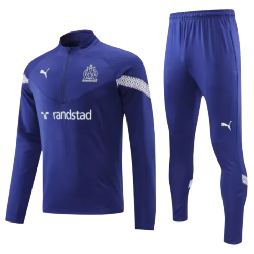 Conjunto de Treino Olympique de Marseille - Masculino - Azul - EOASPORTS 