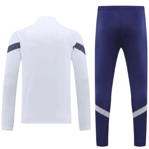 Conjunto de Treino Olympique de Marseille - Masculino - Branco - EOASPORTS 