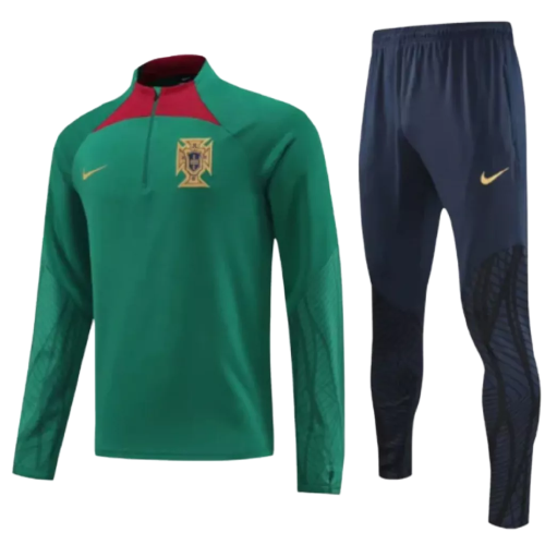 Conjunto de Treino Seleção Portugal - Masculino - Verde - EOASPORTS 