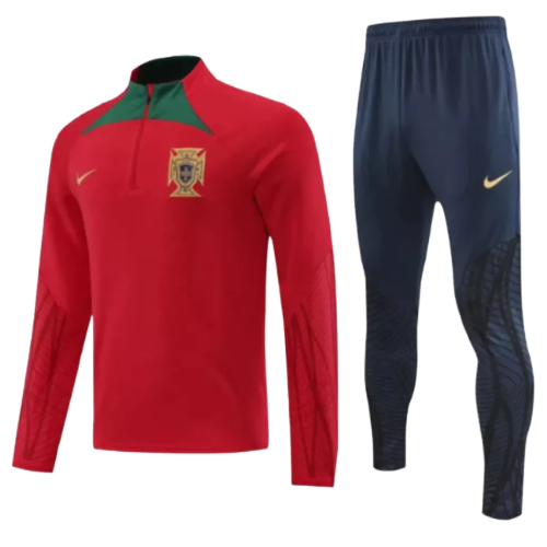 Conjunto de Treino Seleção Portugal - Masculino - Vermelho - EOASPORTS 