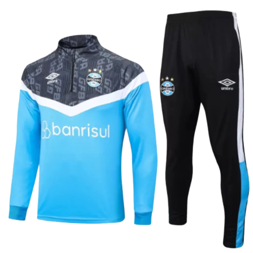 Conjunto de Treino Grêmio - Masculino - Azul - EOASPORTS 