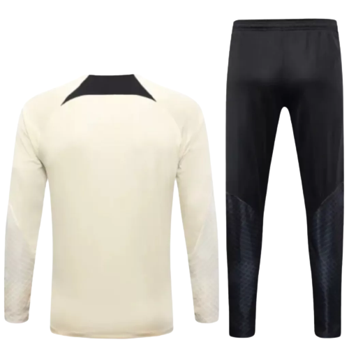 Conjunto de Treino PSG - Masculino - Beje - EOASPORTS 