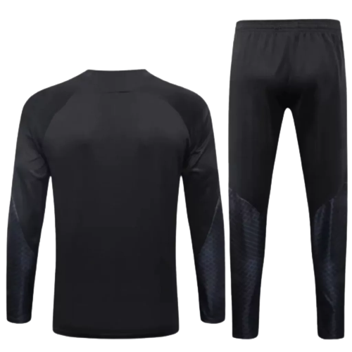 Conjunto de Treino PSG - Masculino - Preto - EOASPORTS 