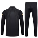 Conjunto de Treino Barcelona - Masculino - Preto - EOASPORTS 