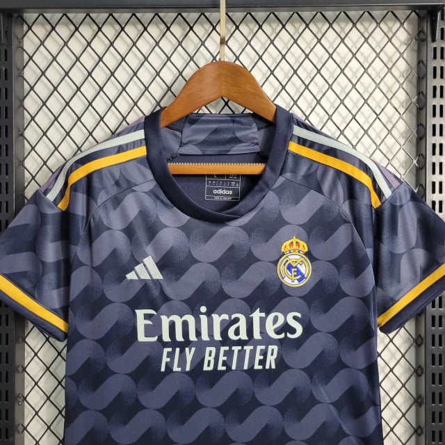 CAMISA FEMININA DO REAL MADRID 23/24 AZUL