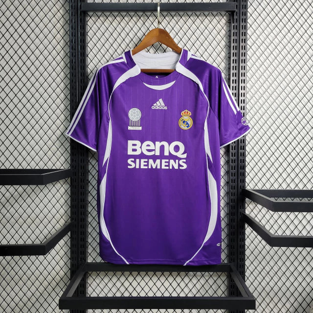 Camisa Real Madrid Third (3) 2006/07 Adidas Retrô Masculina