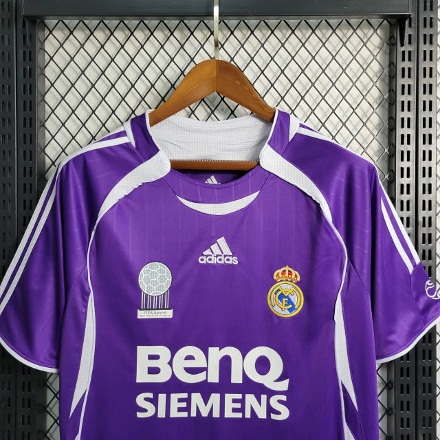 Camisa Real Madrid Third (3) 2006/07 Adidas Retrô Masculina
