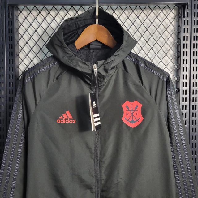 Jaqueta Corta Vento Flamengo 2023 Adidas Masculina