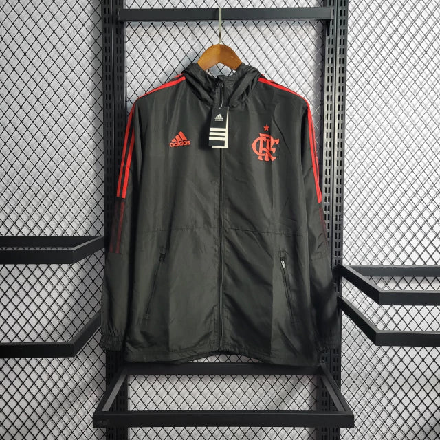Jaqueta Corta Vento Flamengo 2023 Adidas Masculina
